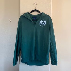 Quarter Zip Colorado Rams Sweater